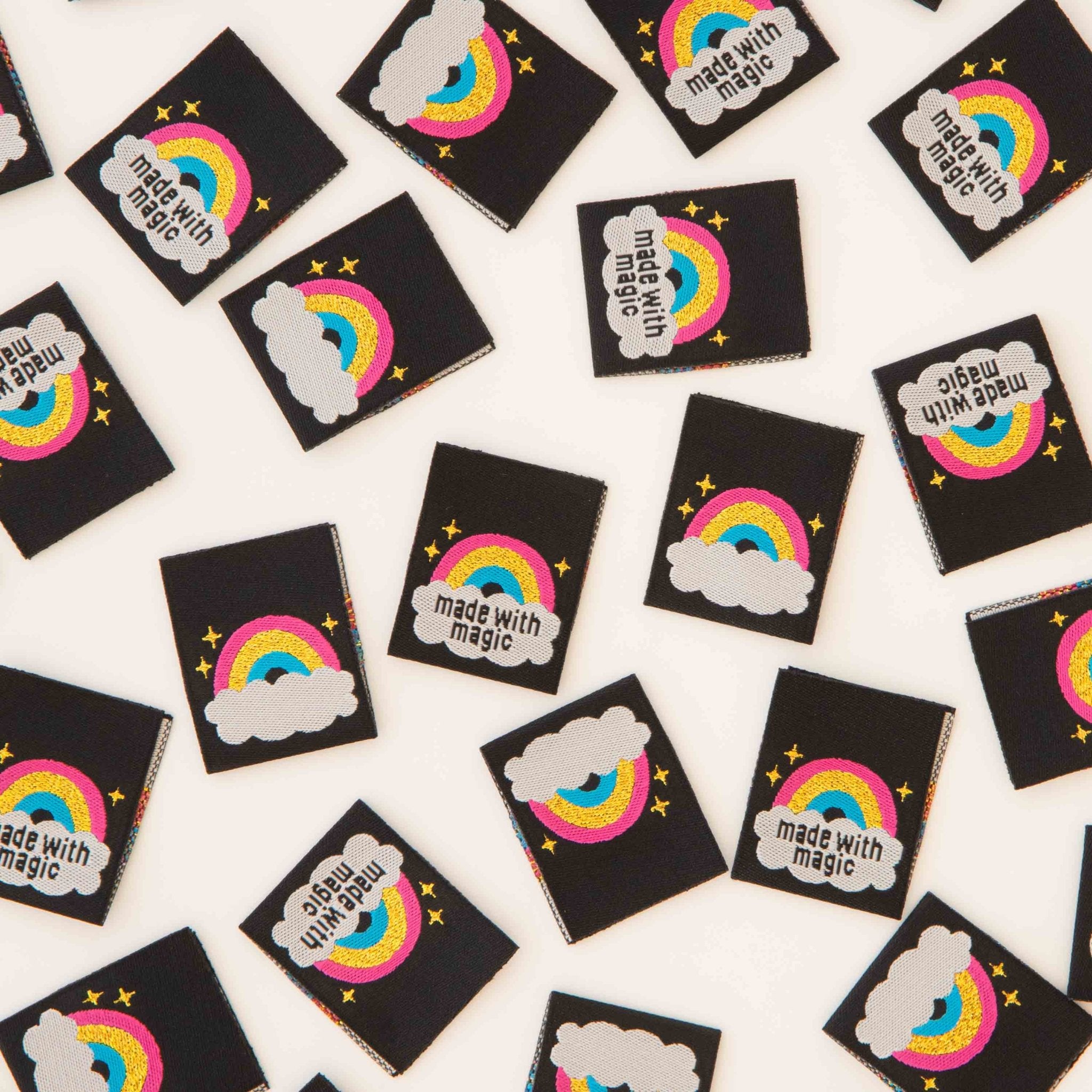 Made with Magic - Sewing Woven Clothing and Quilt Labels - Boho Fabrics -