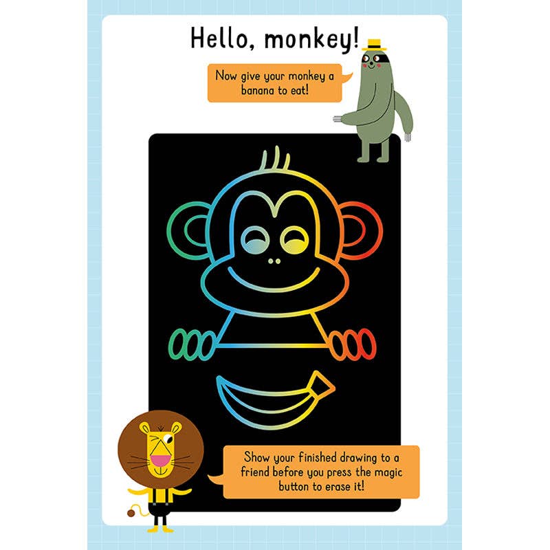 Magic Button: How to Draw Animals w/ Stylus & Screen (NEW!) - Boho Fabrics -