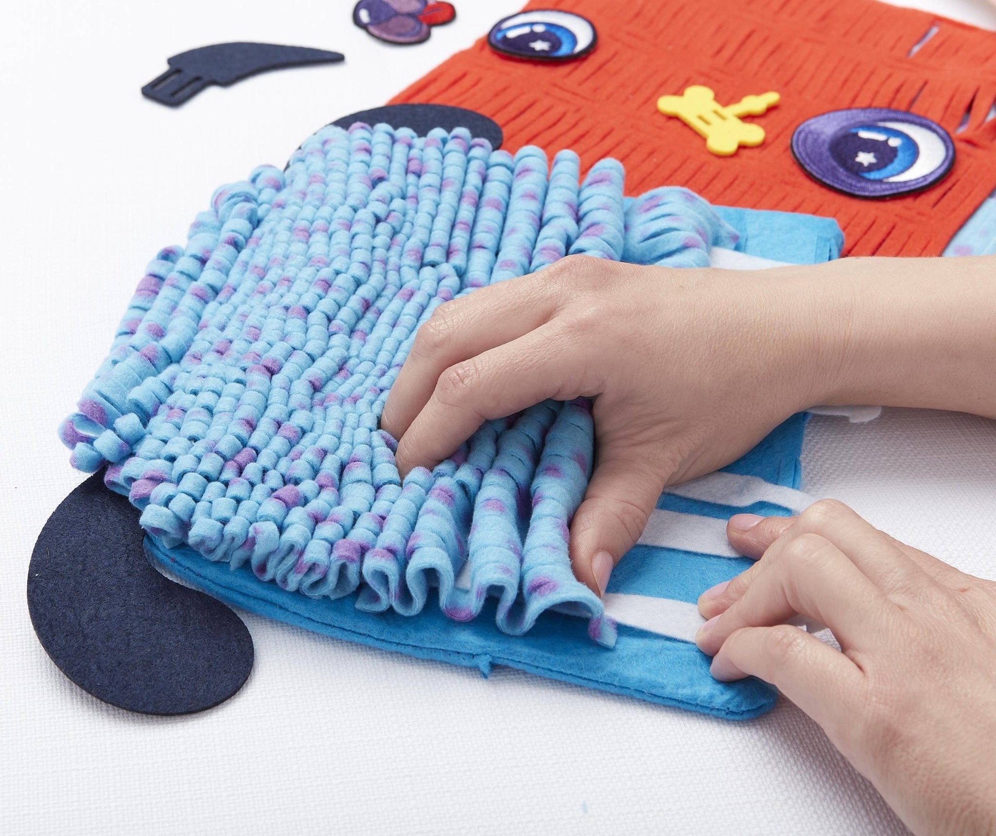 Magic Scrunch Pillow - Puppy - Boho Fabrics -