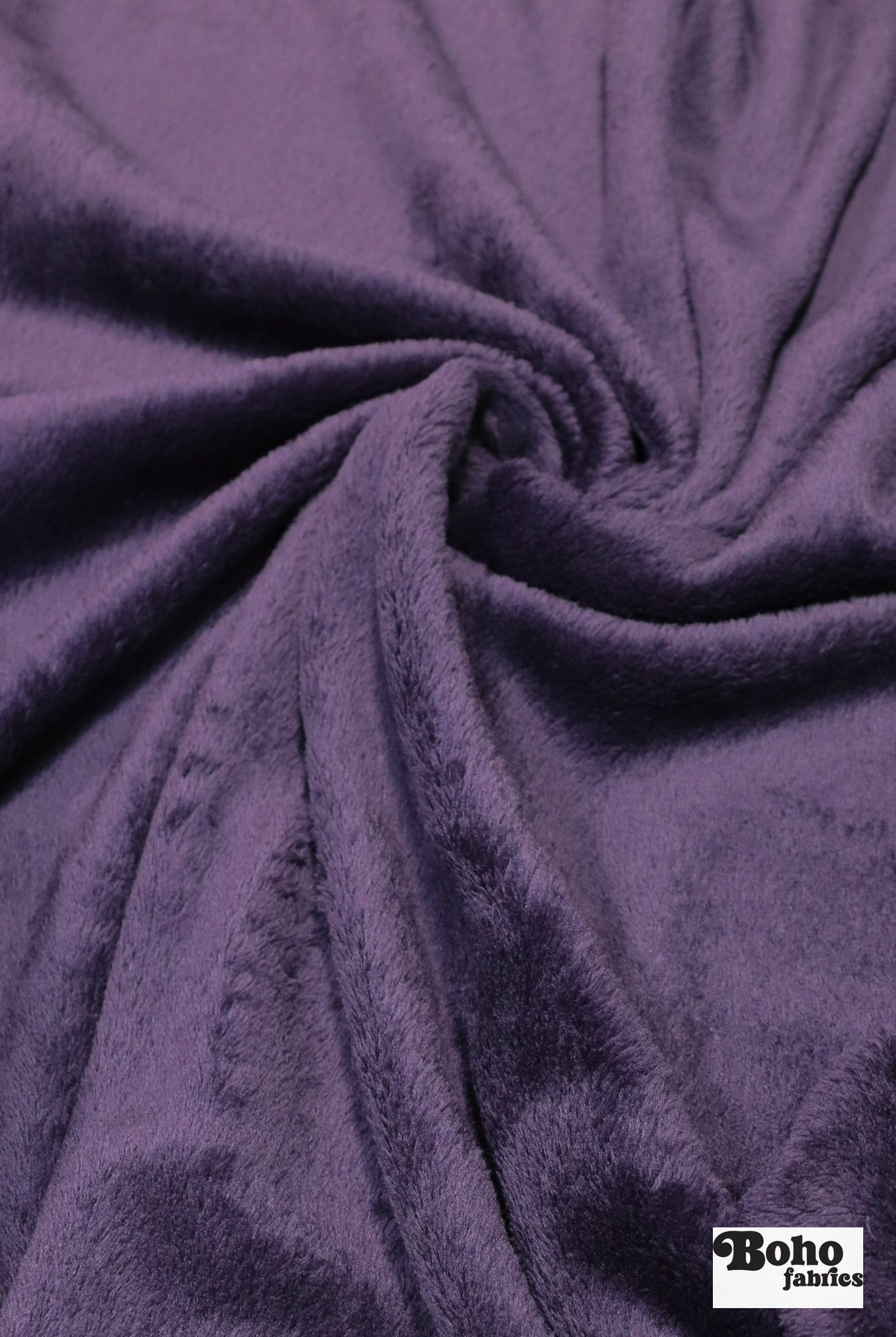 Majestic Purple, Matte - Finish High Loft Fleece Fabric by Polartec - Boho Fabrics - Performance Fabrics