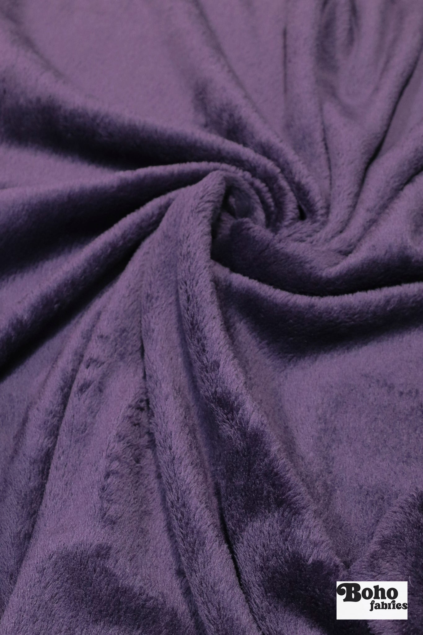 Majestic Purple, Matte - Finish High Loft Fleece Fabric by Polartec - Boho Fabrics - Performance Fabrics