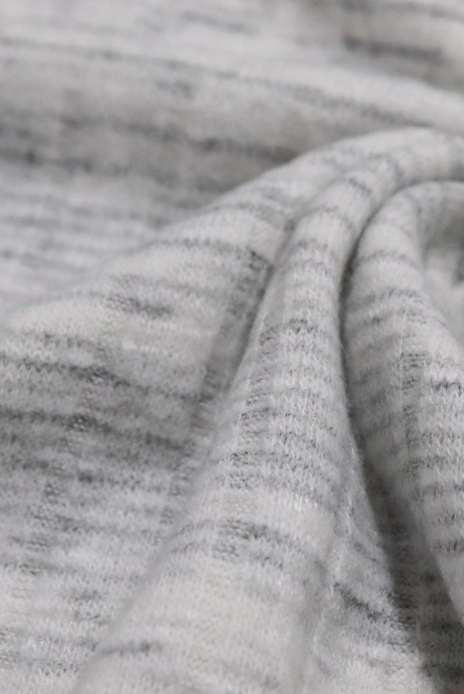 Marble Ice 9x4 Brushed Rib Knit Fabric. BRIB-201-WHT - Boho Fabrics