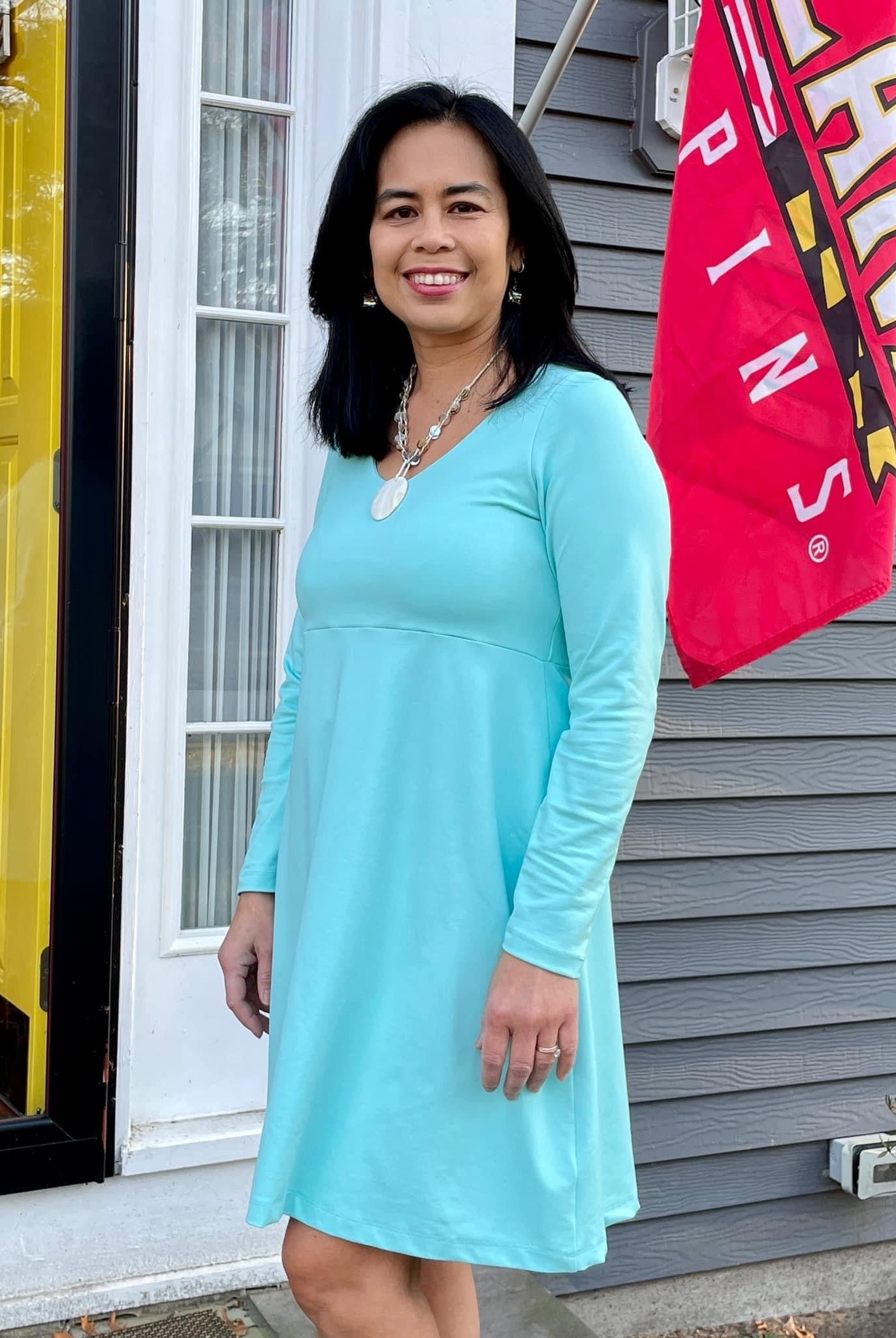 Marine Aqua, Athletic Knit - Boho Fabrics