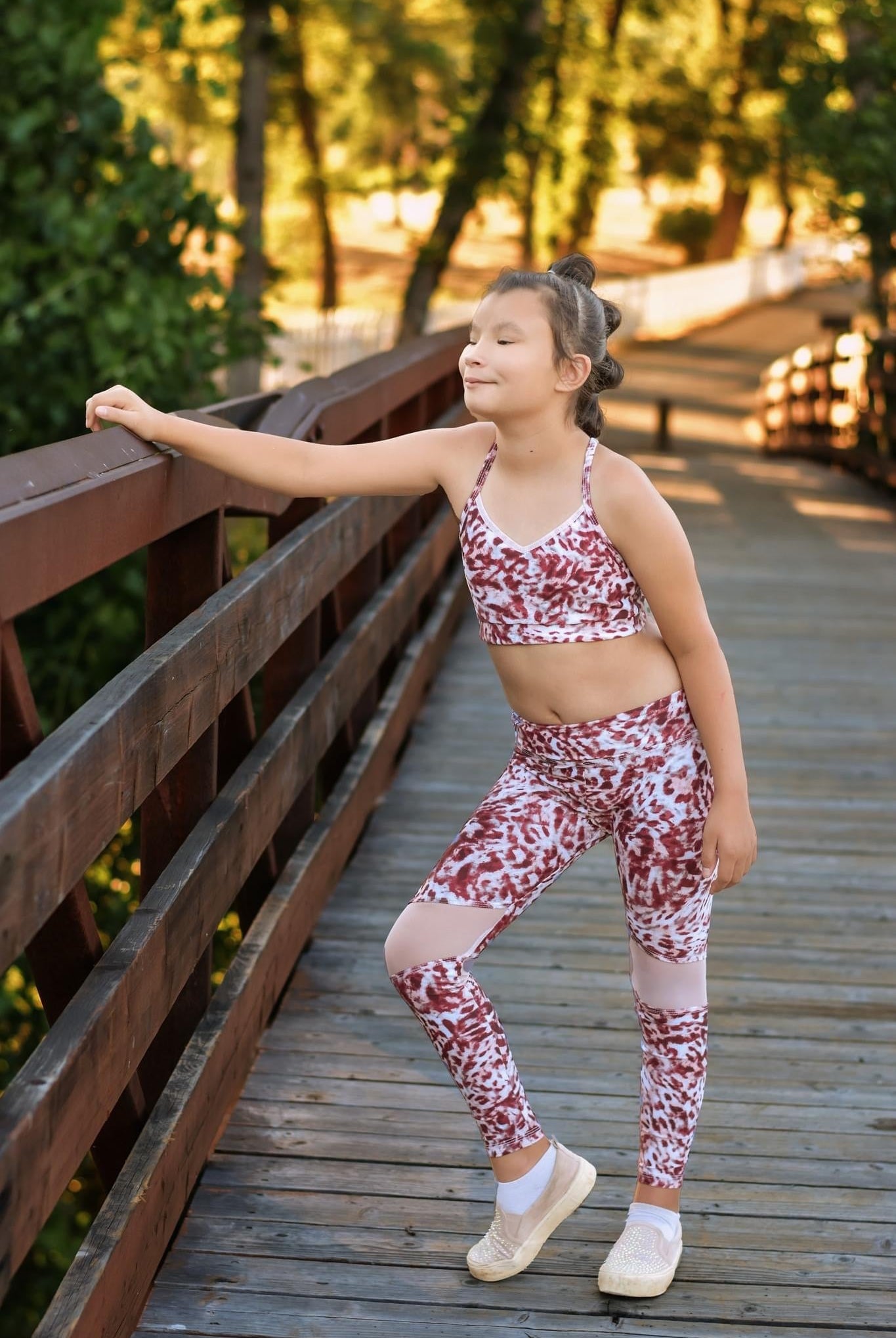 Maroon Jaguar, Swim Knit Fabric - Boho Fabrics - Swim Knit, Printed Fabric