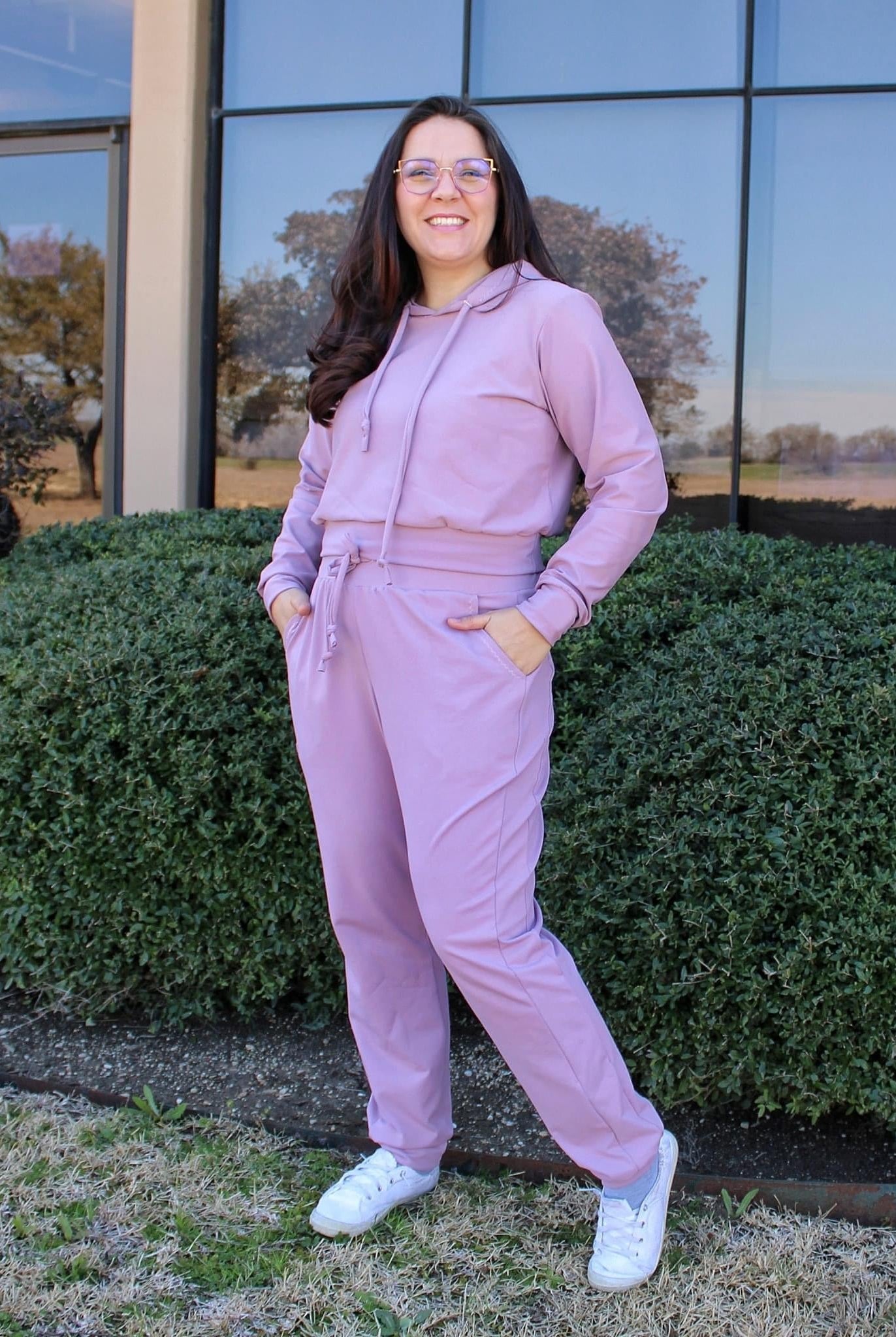 Mauve Haze, Athletic Knit - Boho Fabrics - Athletic Knit Fabric