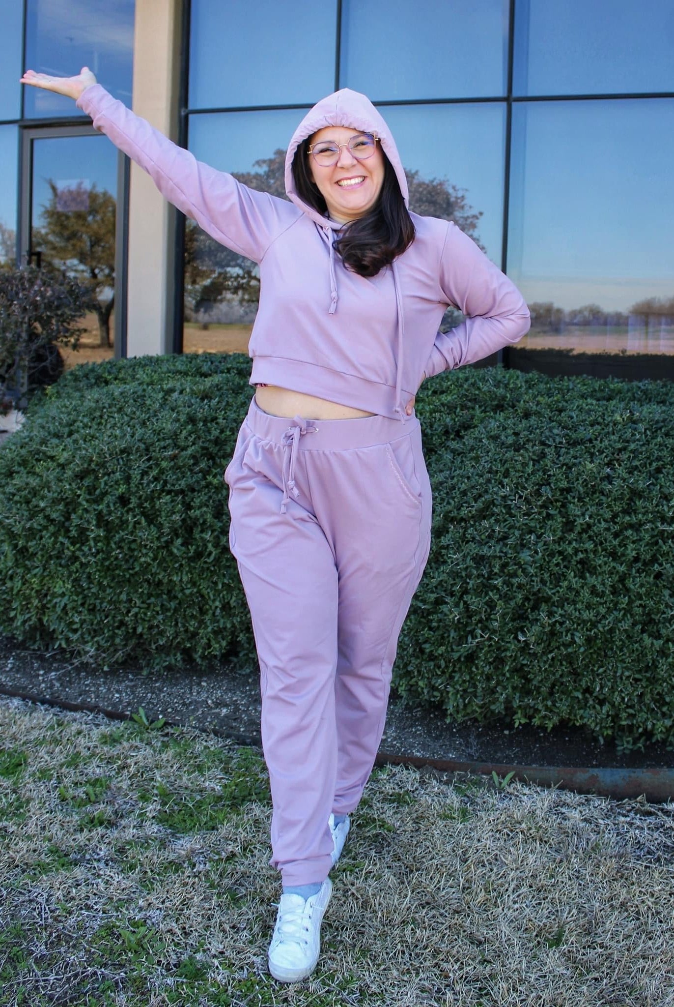 Mauve Haze, Athletic Knit - Boho Fabrics - Athletic Knit Fabric