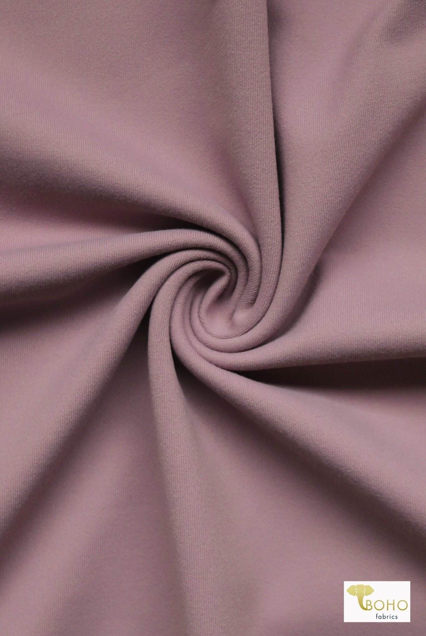 Mauve Haze, Athletic Knit - Boho Fabrics