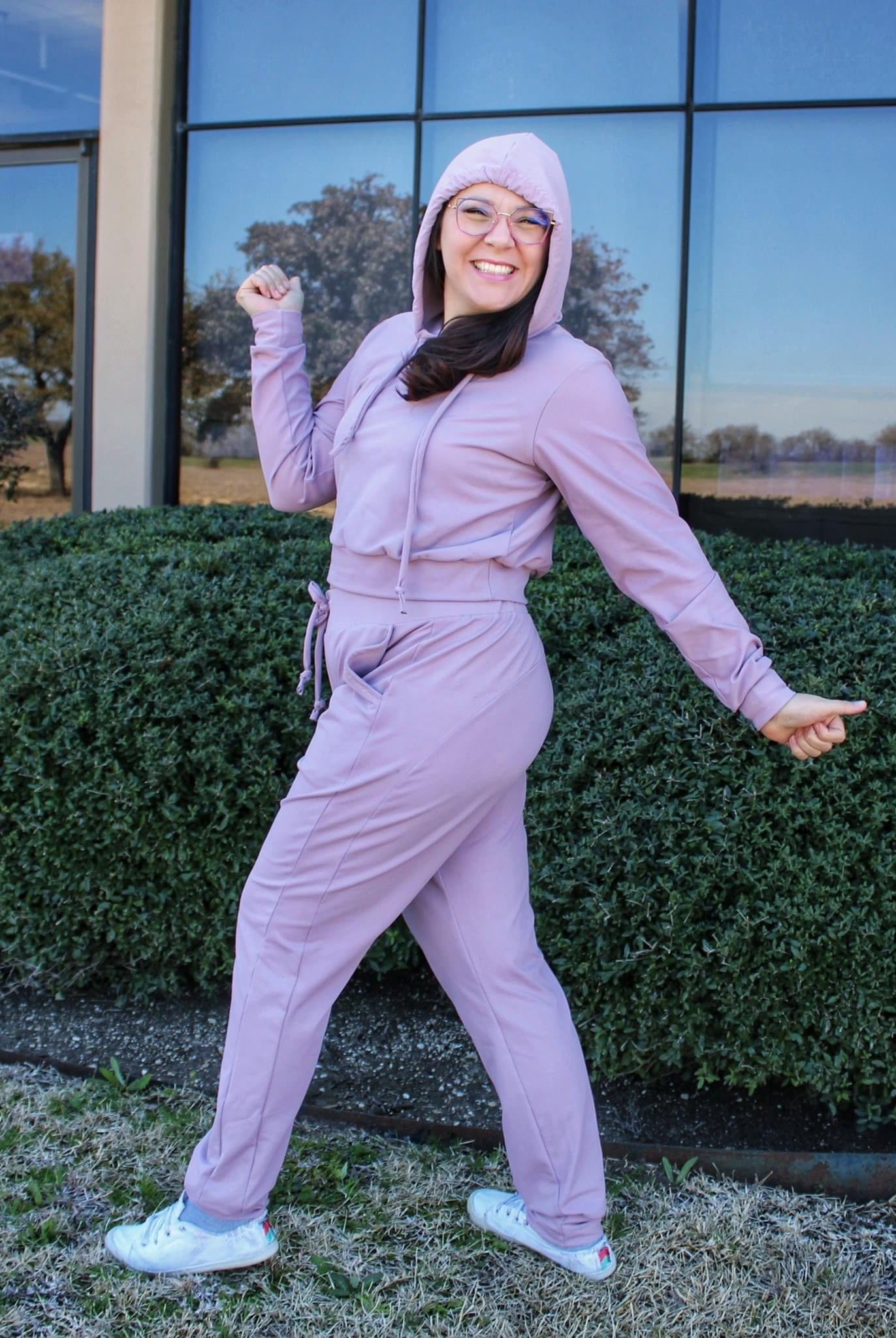 Mauve Haze, Athletic Knit - Boho Fabrics - Athletic Knit Fabric