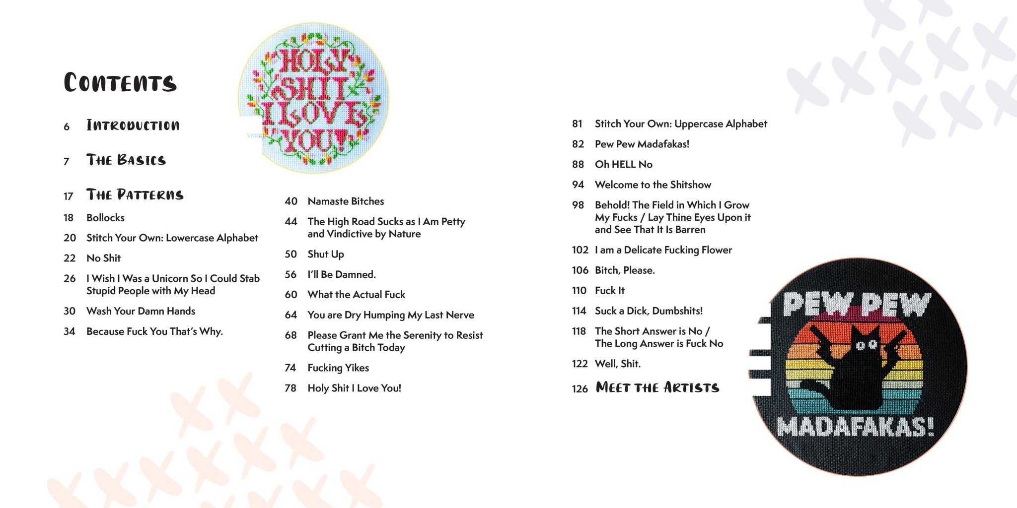 Maybe Swearing Will Help: Relax and Curse Your A** Off! - Boho Fabrics -