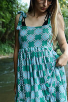 MCM Poolside Crush, Stretch Mesh Print Fabric - Boho Fabrics