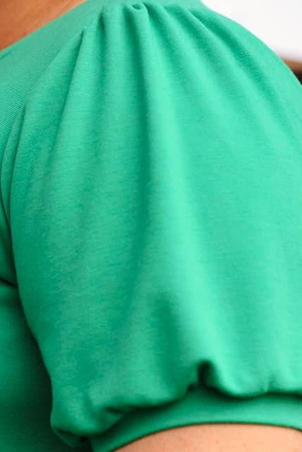 Mermaid Tail Green, Ponte Knit - Boho Fabrics