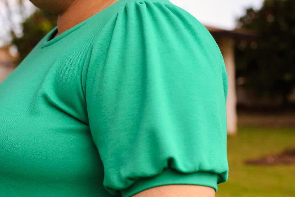 Mermaid Tail Green, Ponte Knit - Boho Fabrics