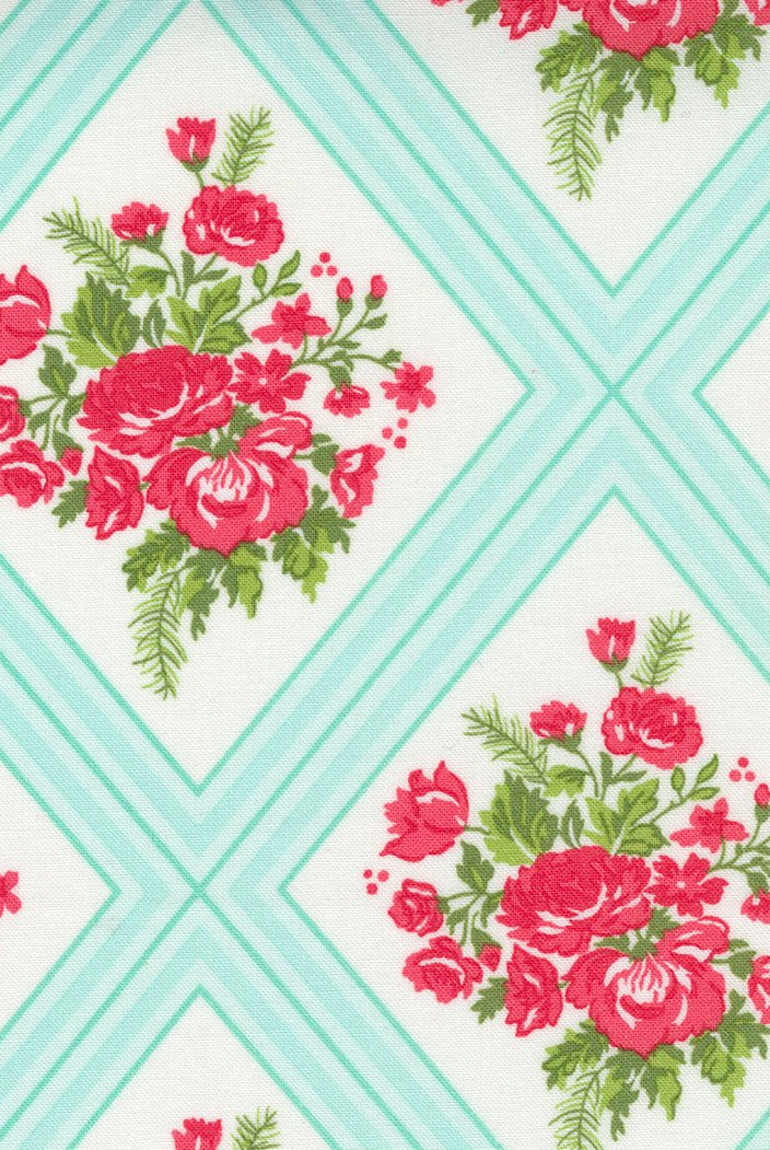 Merry Little Christmas in Cream Multi by Moda - 100% Cotton Quilting Fabric - 55241 15 - Boho Fabrics - Quilting Cotton, Woven