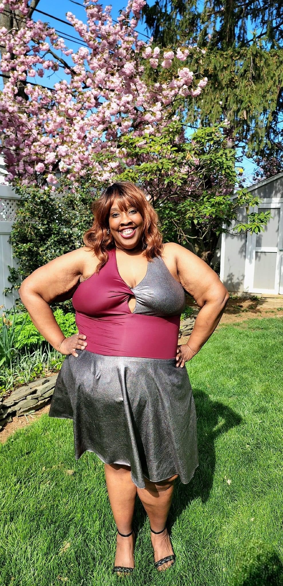 Metallic Coated, Athletic Knit - Boho Fabrics