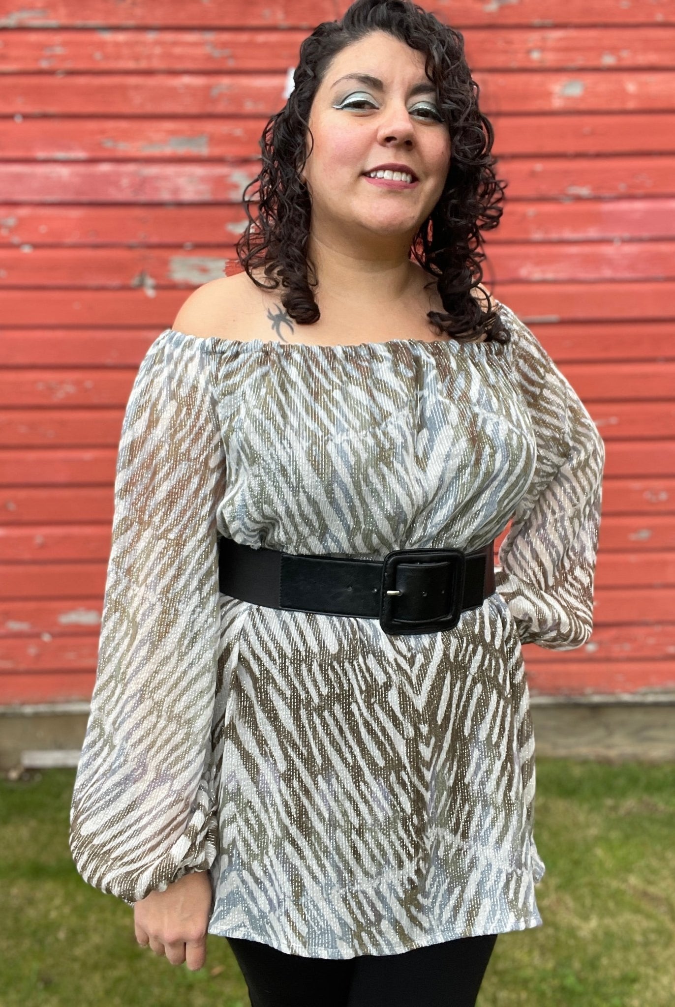Metallic Silk Chiffon Fabric - Boho Fabrics - Chiffon, Woven