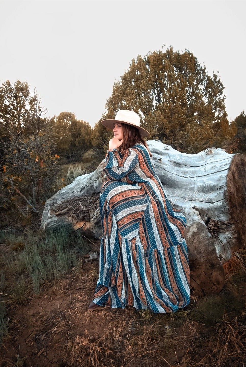 Metallic Teal Paisley, Silky Pebble Chiffon Woven Print Fabric - Boho Fabrics - Chiffon, Woven