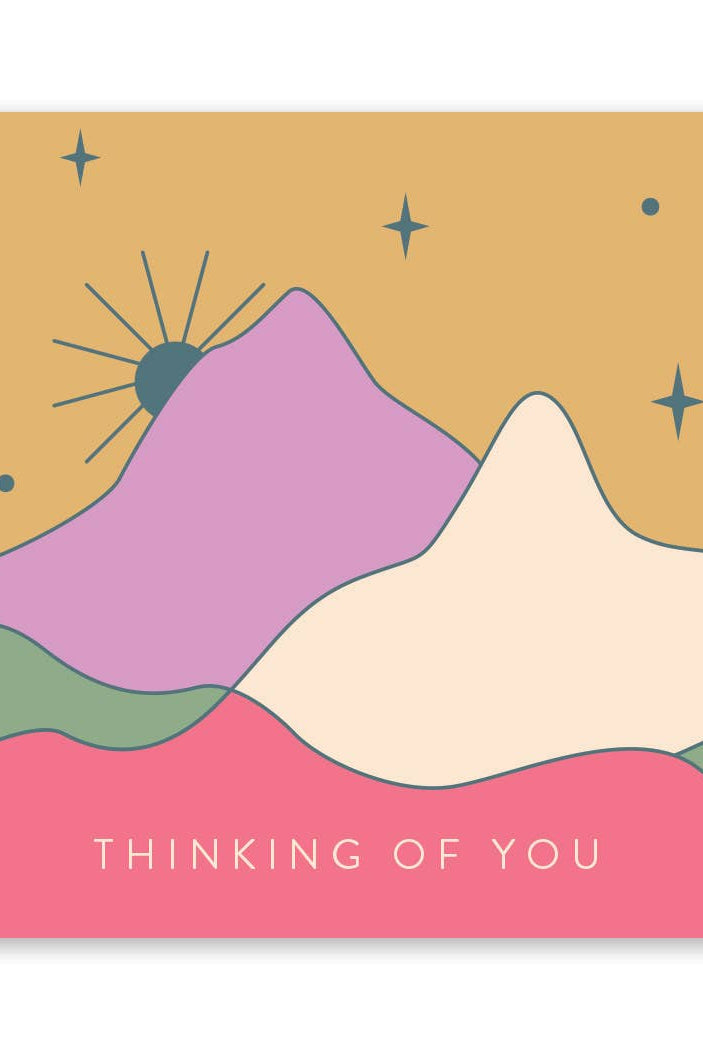 Mini Notecard Set Desert Skies - Boho Fabrics -