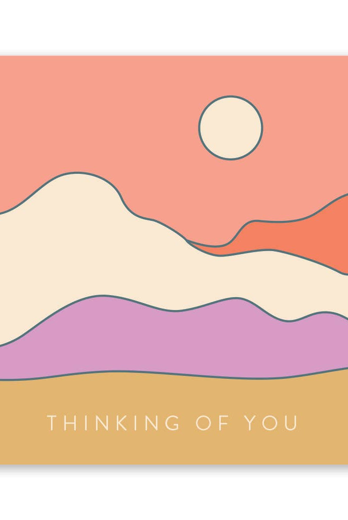 Mini Notecard Set Desert Skies - Boho Fabrics -