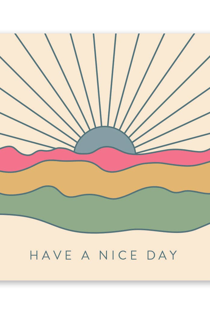 Mini Notecard Set Desert Skies - Boho Fabrics -