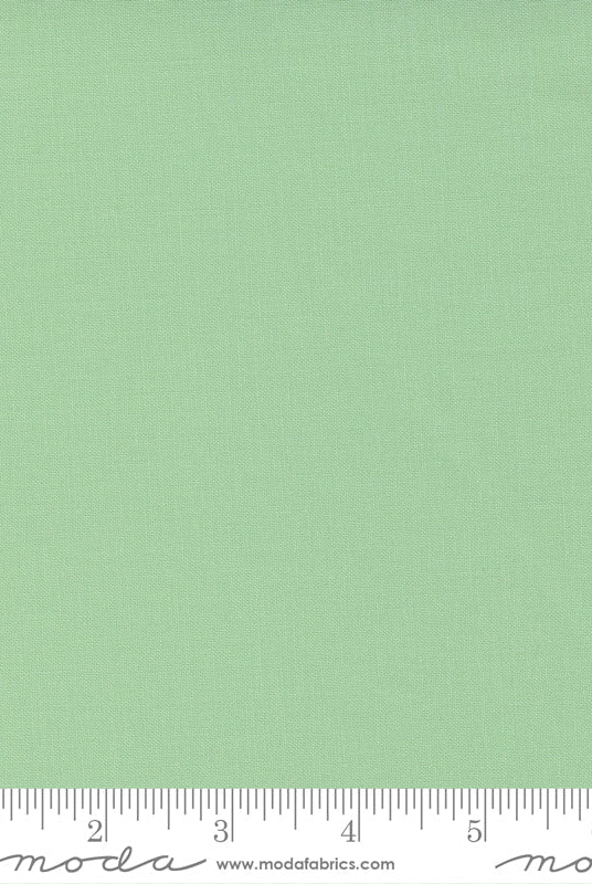 Mint 9900 133 100% Cotton Bella Solids by Moda - Boho Fabrics - Quilting Cotton, Woven