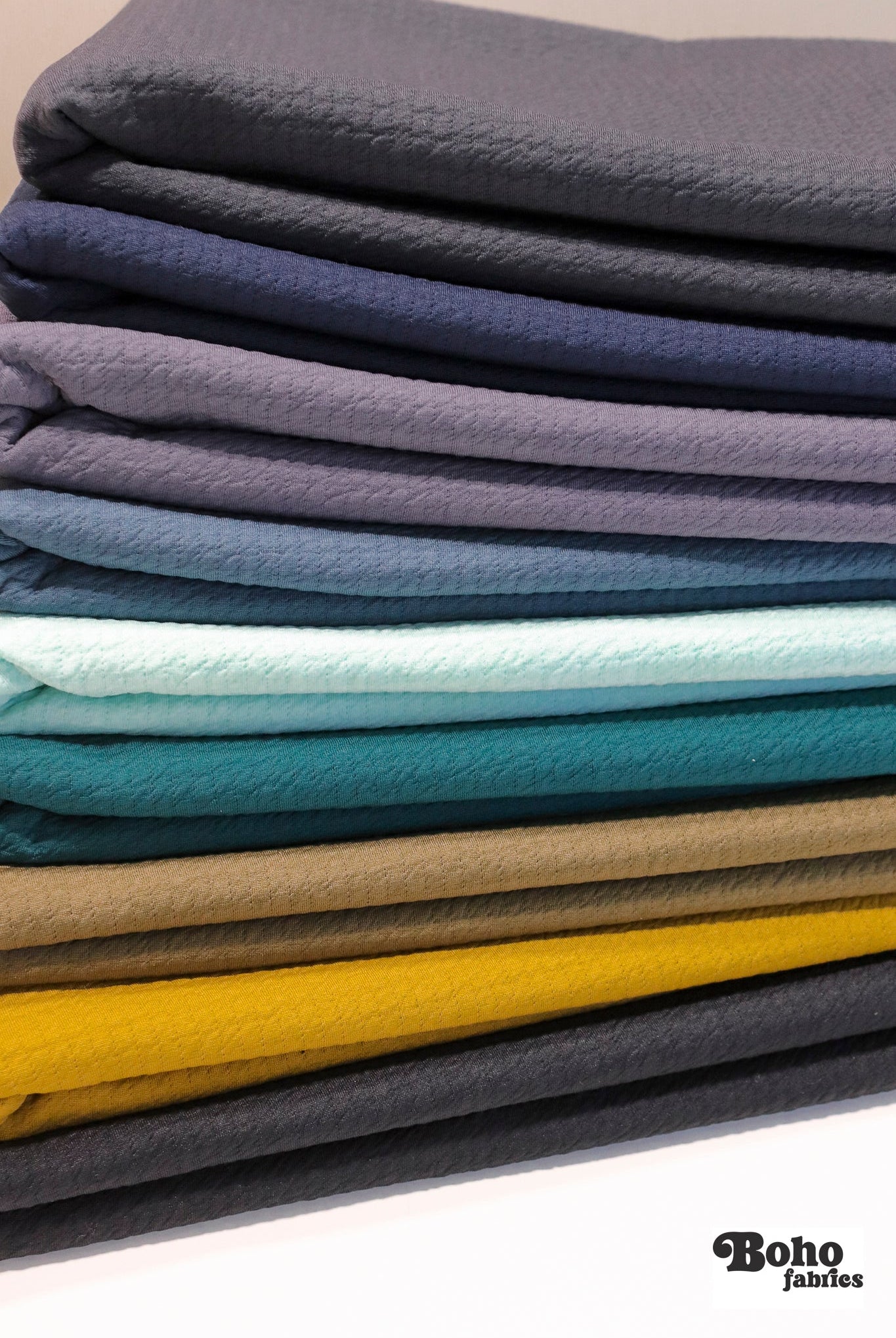 Mint, Polartec Power Air. Insulating Eco - Friendly, Performance Knit Fabric - Boho Fabrics - Performance Fabrics