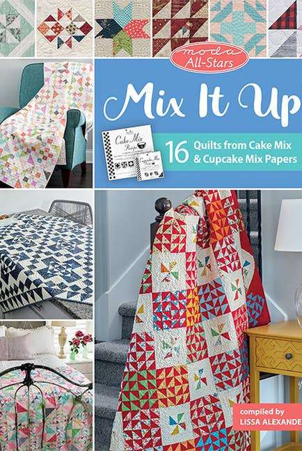 Mix It Up!: 16 Quilts From Cake & Cupcake Mix Papers - Boho Fabrics - Books