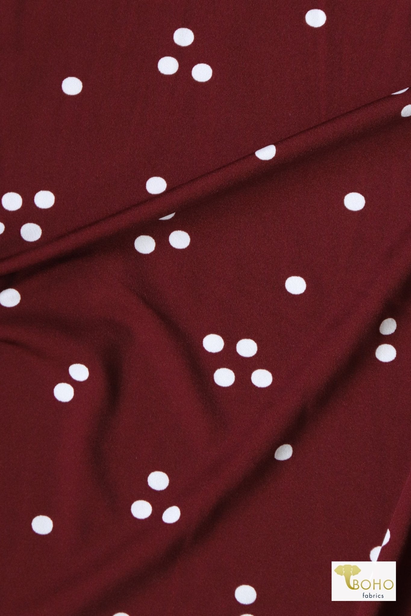 Mod Dots, DTY Print Knit - Boho Fabrics
