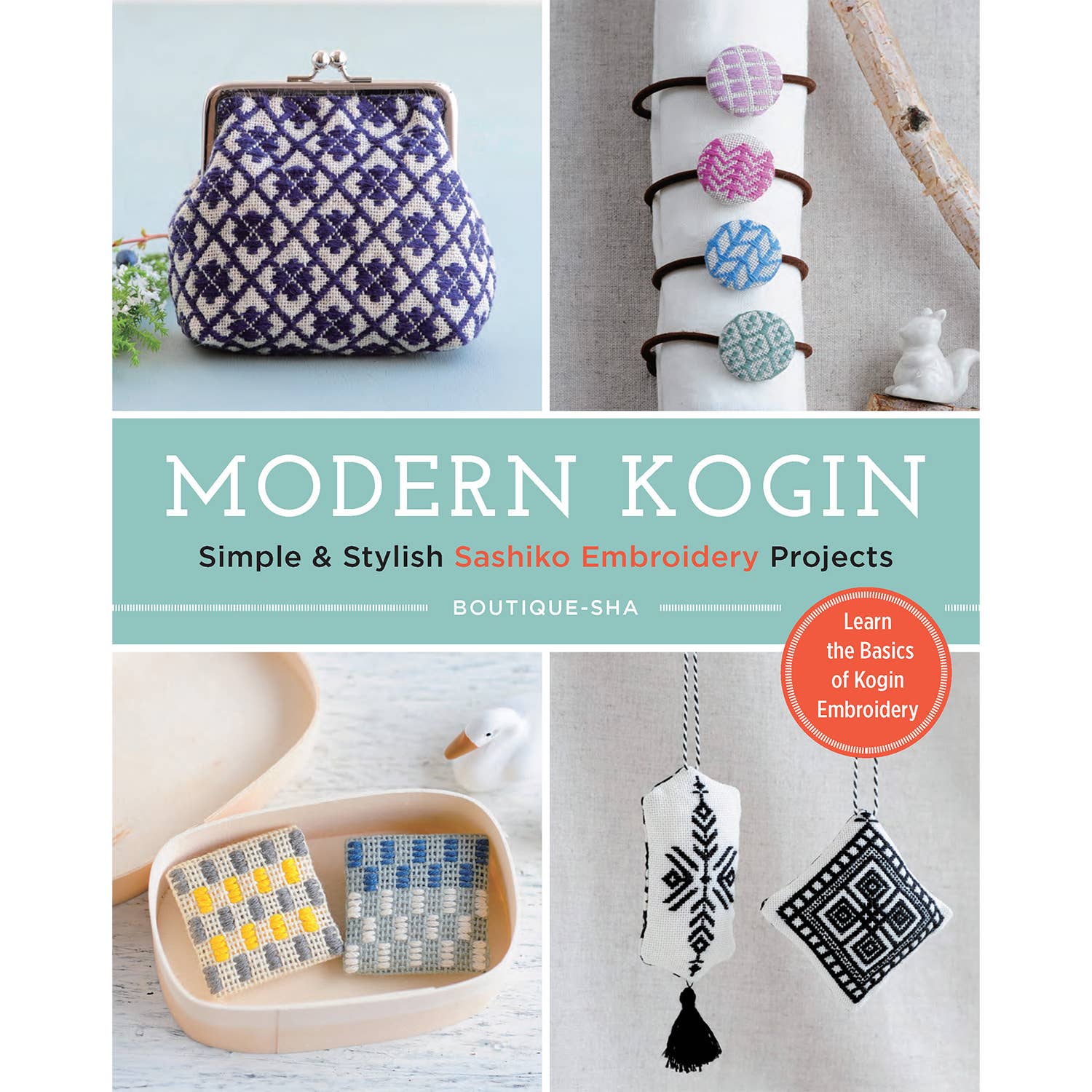 Modern Kogin, Sewing & Embroidery Book - Boho Fabrics - Books