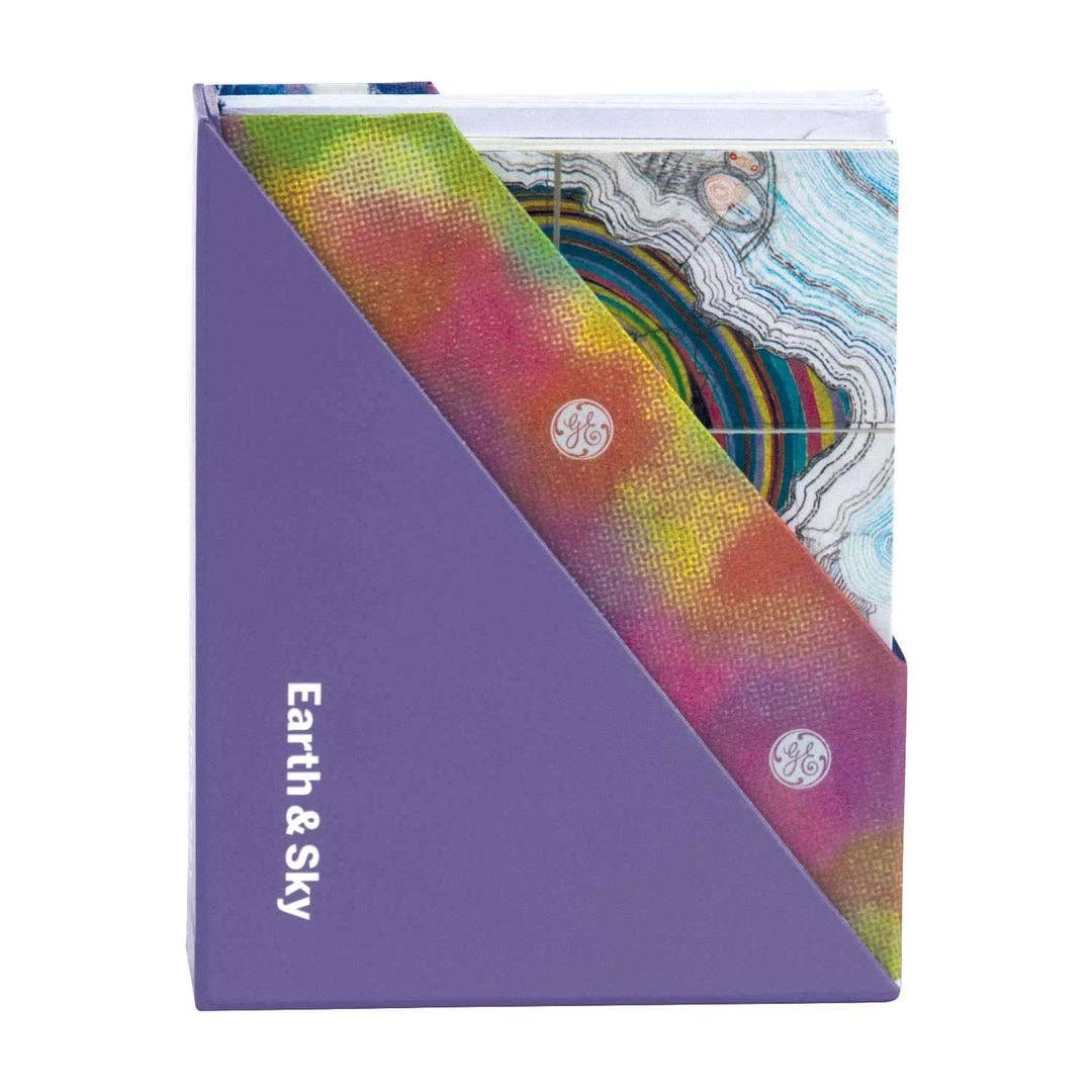 MoMA Earth & Sky Notecard Portfolio Box - Boho Fabrics - Journals & Stationery