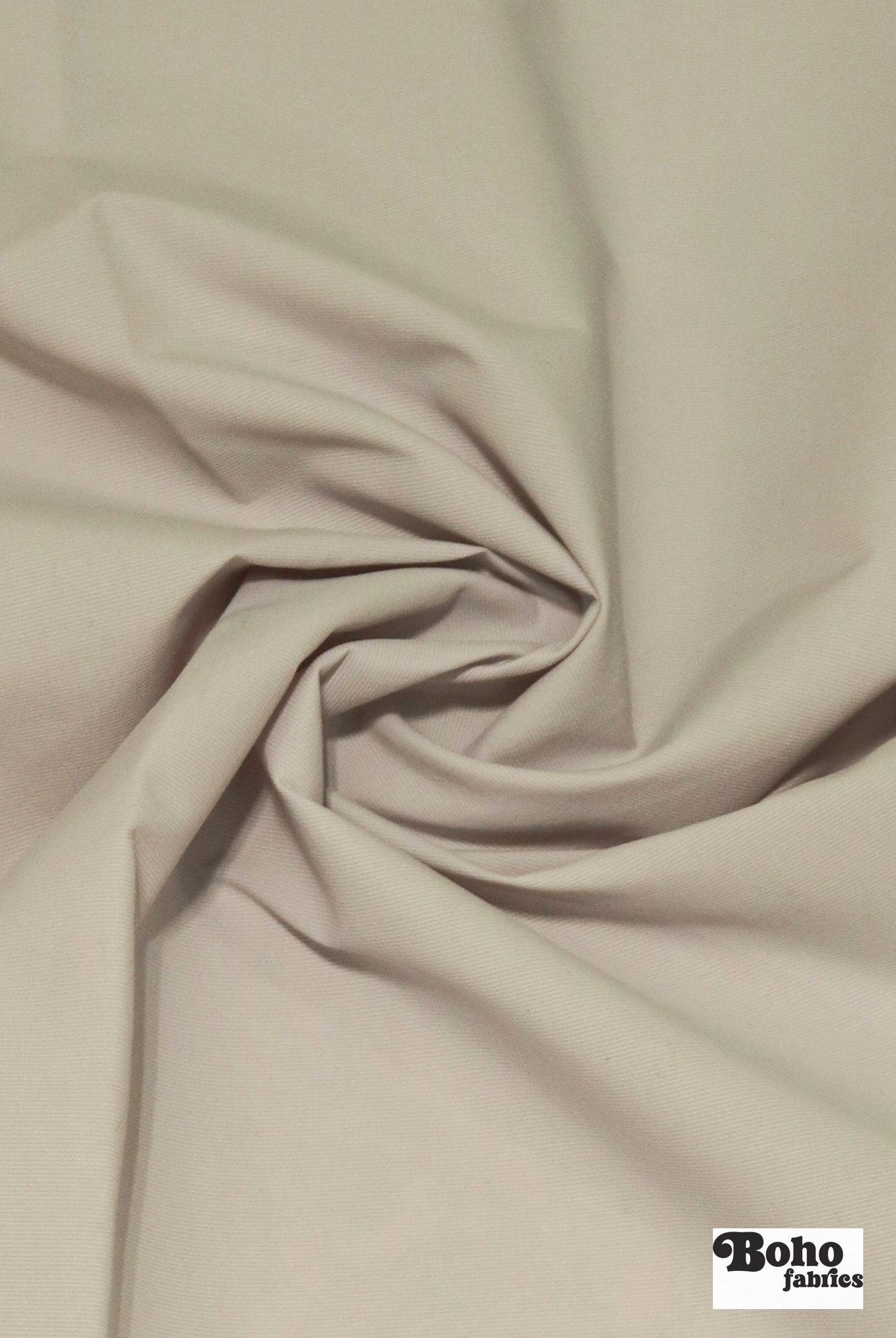 Moonstone Grey Lightweight Cordura Nylon Fabric — Water - Resistant Designer Deadstock - Boho Fabrics - Performance Fabric, Woven