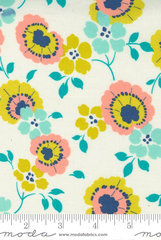 Morning Light Cloud Blossom 23340 11 Moda 1 - Boho Fabrics - Quilting Cotton, Woven