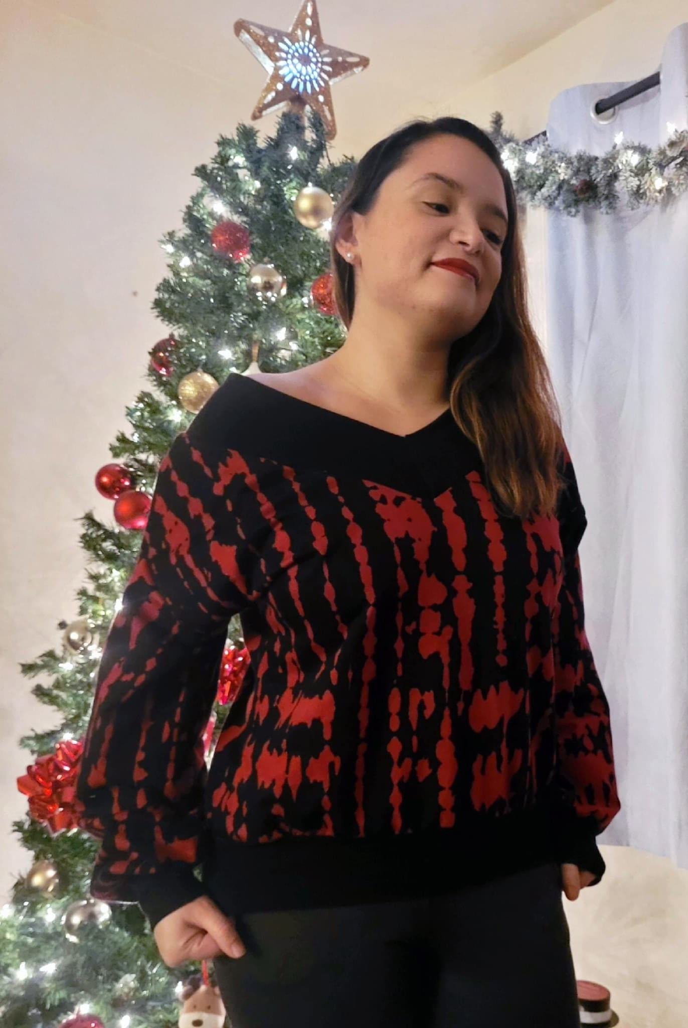 Morticia, French Terry Print - Boho Fabrics