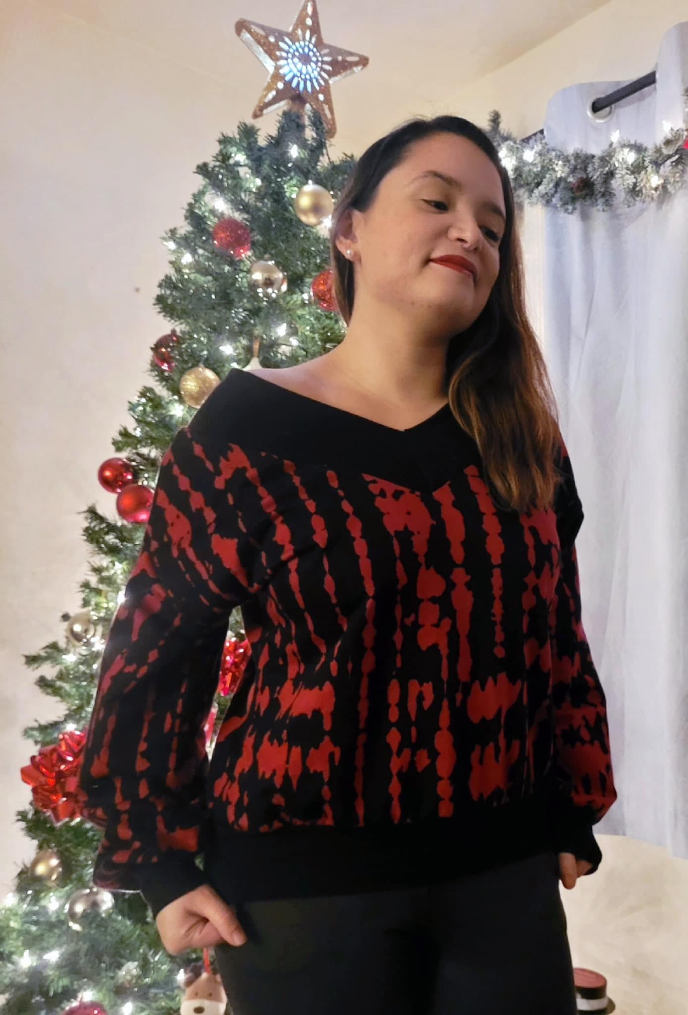 Morticia, French Terry Print - Boho Fabrics