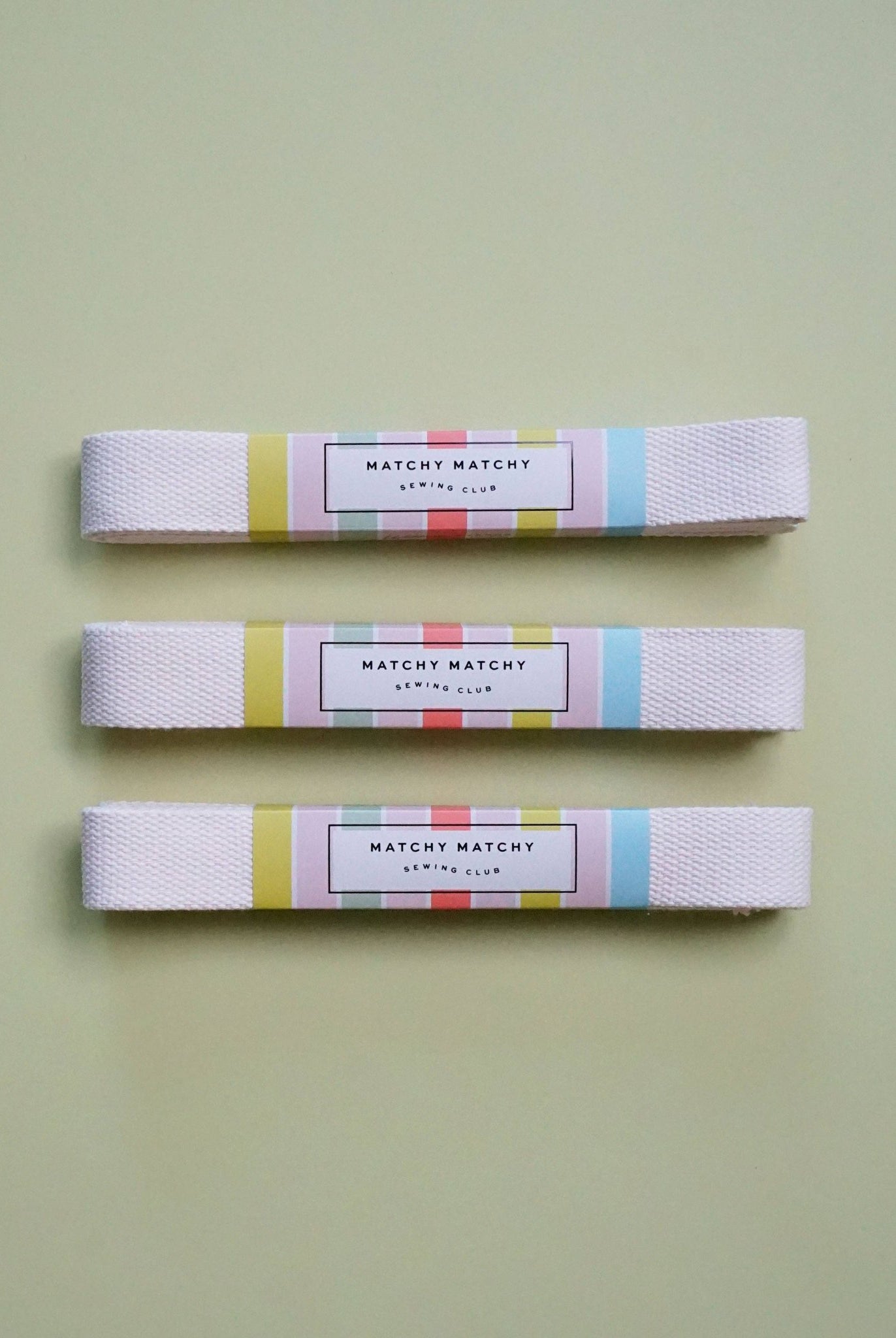 Natural Webbing - Boho Fabrics - Bag Making Supplies