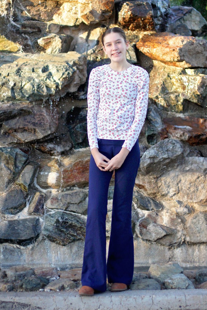 Navy Brushed, Twill Woven Fabric - Boho Fabrics - Twill, Woven