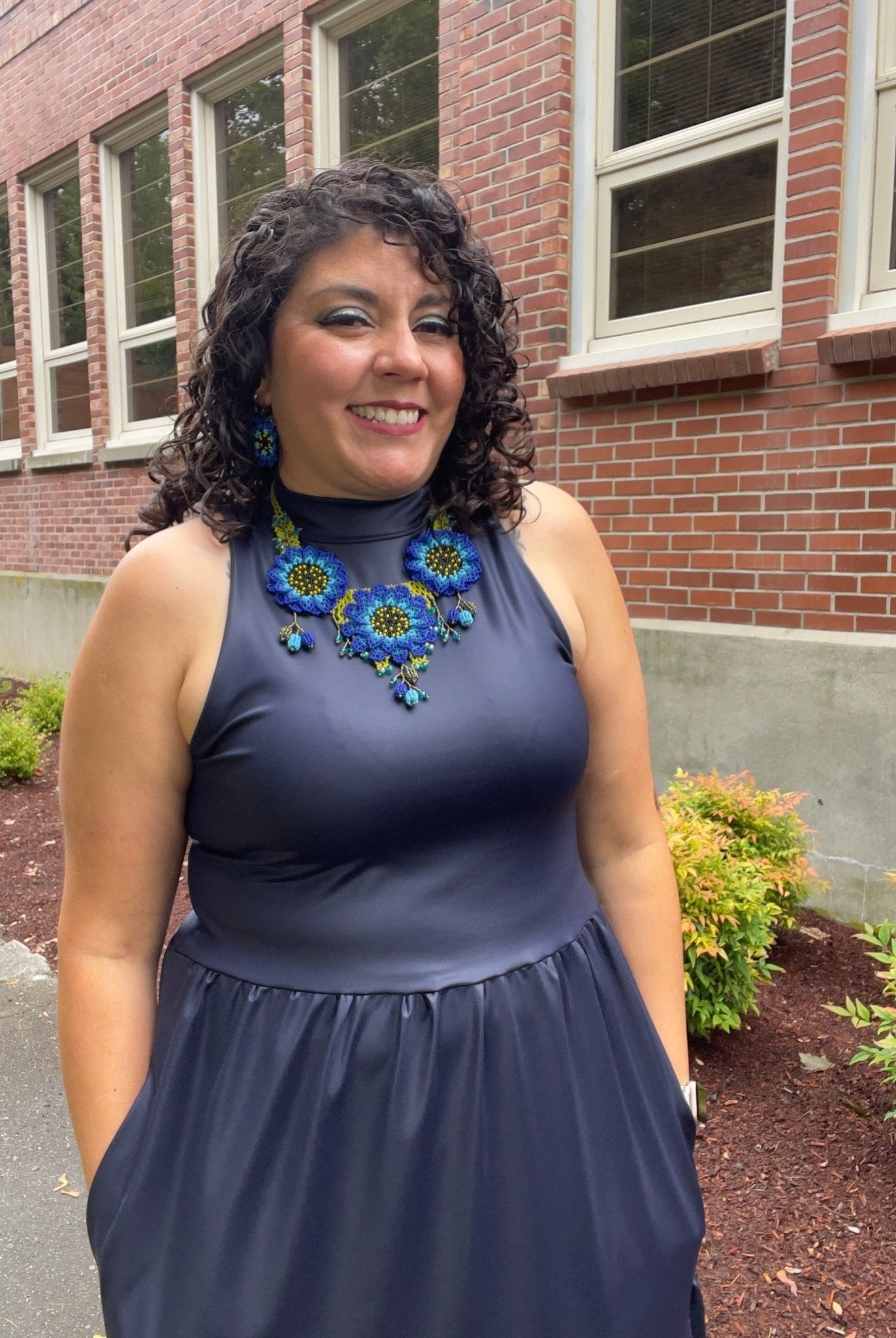 Navy Coated, Athletic Knit - Boho Fabrics - Athletic Knit Fabric