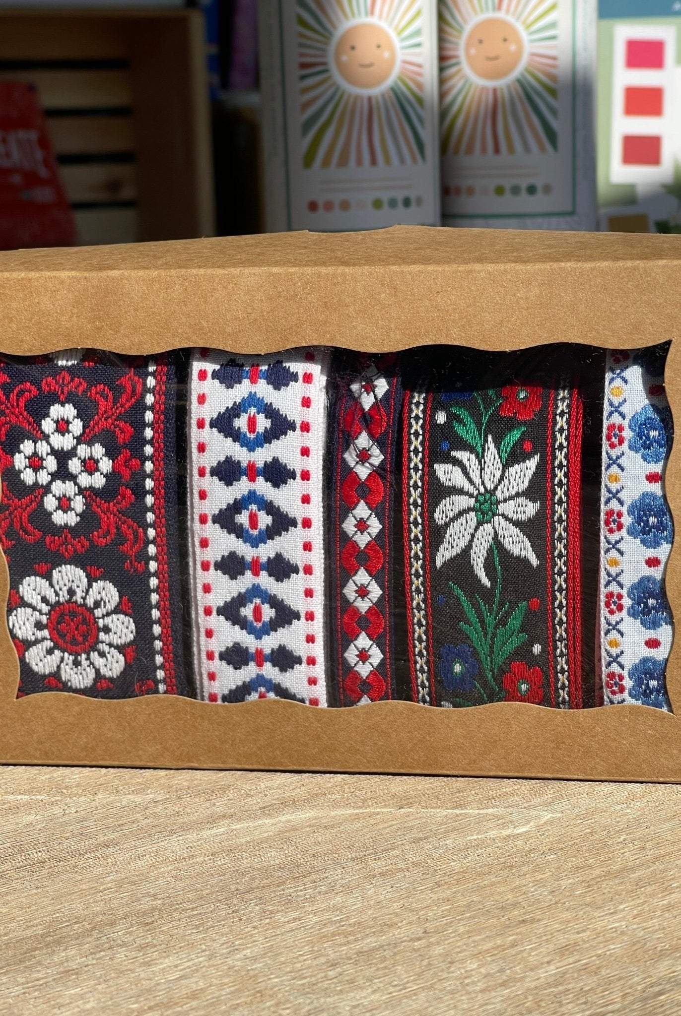 Navy Excellence, Trim Gift Set, 15 Yards - Boho Fabrics - Trims