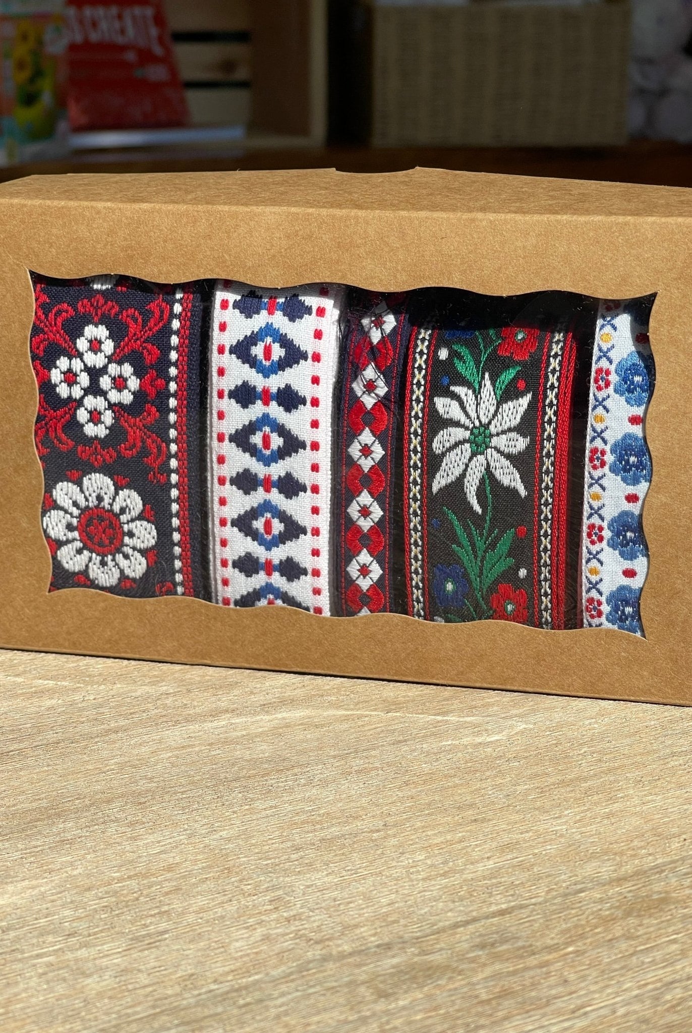 Navy Excellence, Trim Gift Set, 15 Yards - Boho Fabrics - Trims