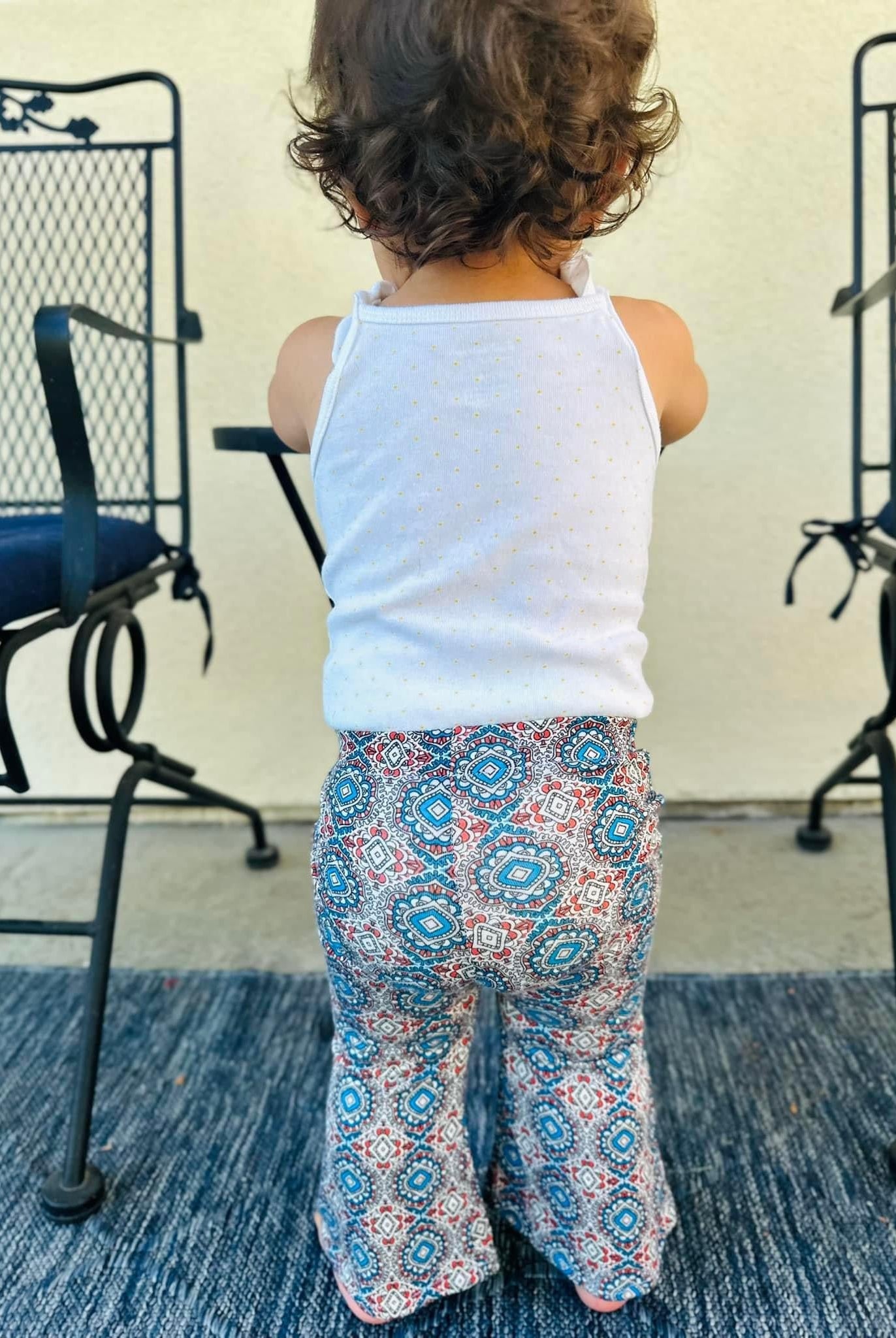 Nebula Petals, Rayon Spandex Knit Fabric - Boho Fabrics - Rayon Jersey Prints, Knit Fabric