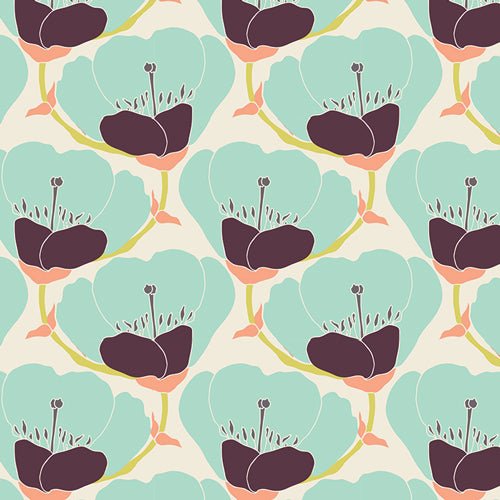 Nesting Blooms Warm. Winged Collection by Bonnie Christine. Art Gallery Cotton Woven Fabric. Sold by the Half Yard! - Boho Fabrics