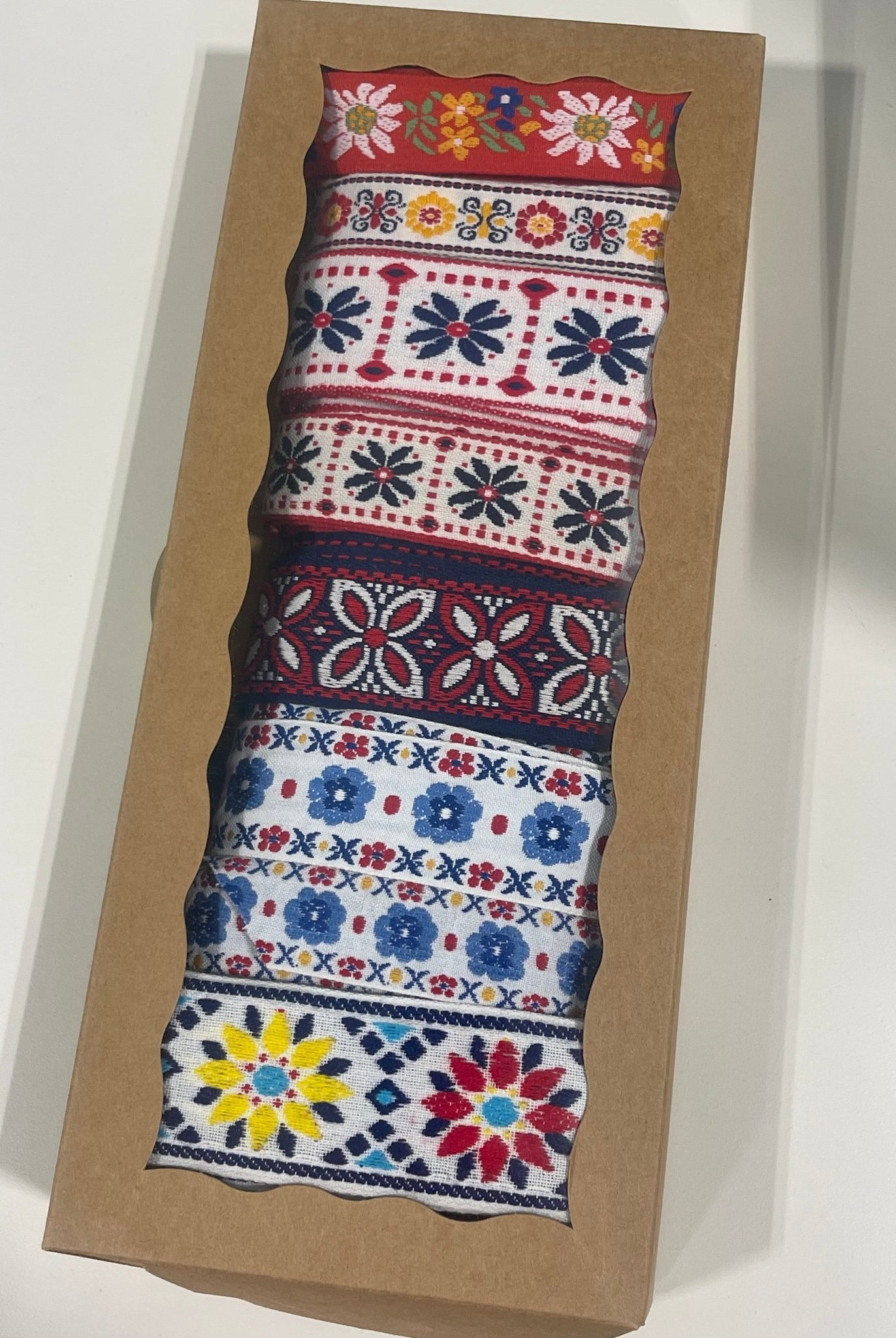 Nordic Bloom, Trim Gift Set, 24 Yards - Boho Fabrics - Trims