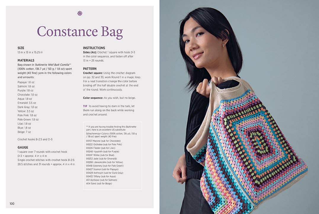 Not Your Granny's Granny Squares - Boho Fabrics - Books