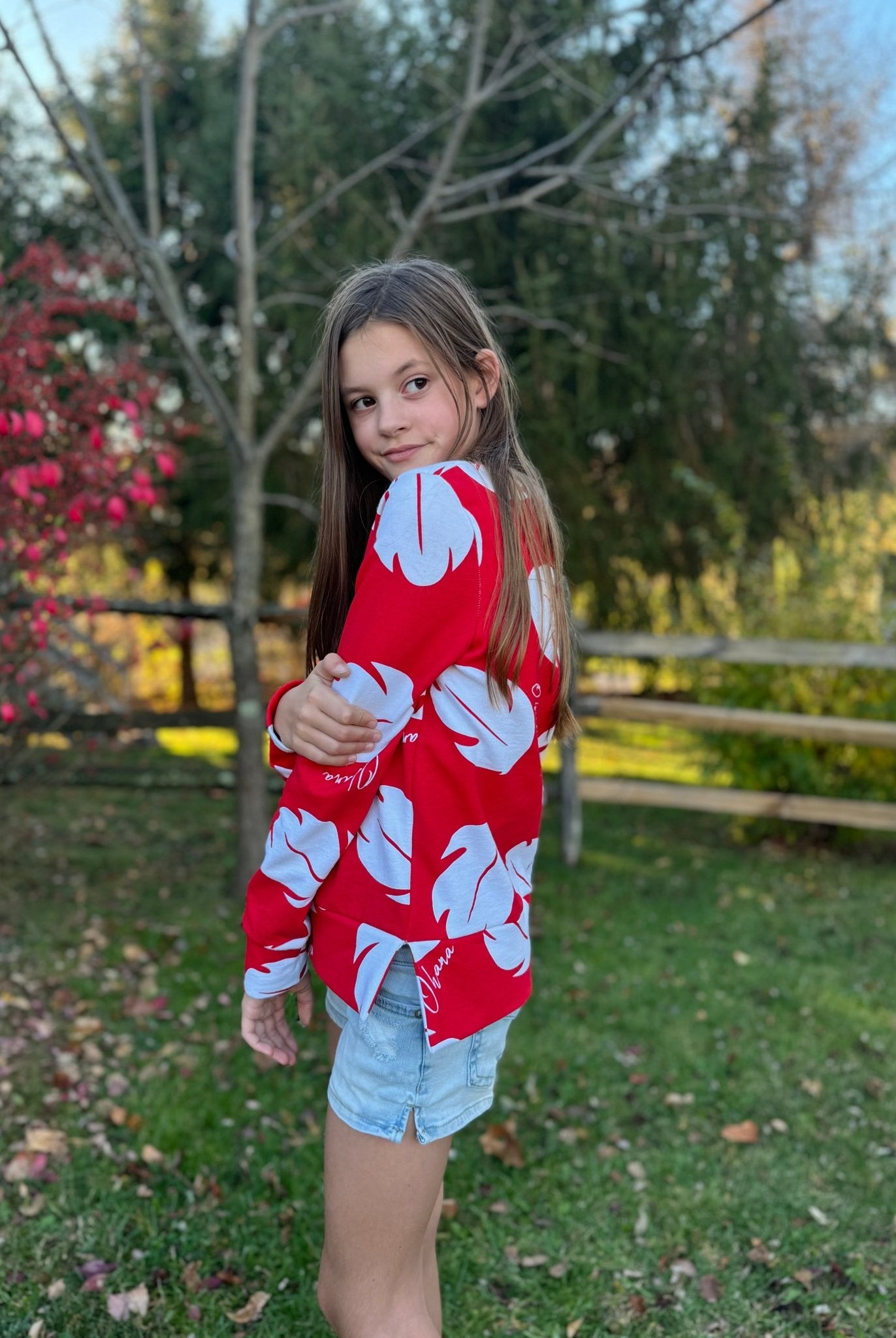Ohana Sweatshirt Fleece Fabric - Boho Fabrics - Sweatshirt Fleece