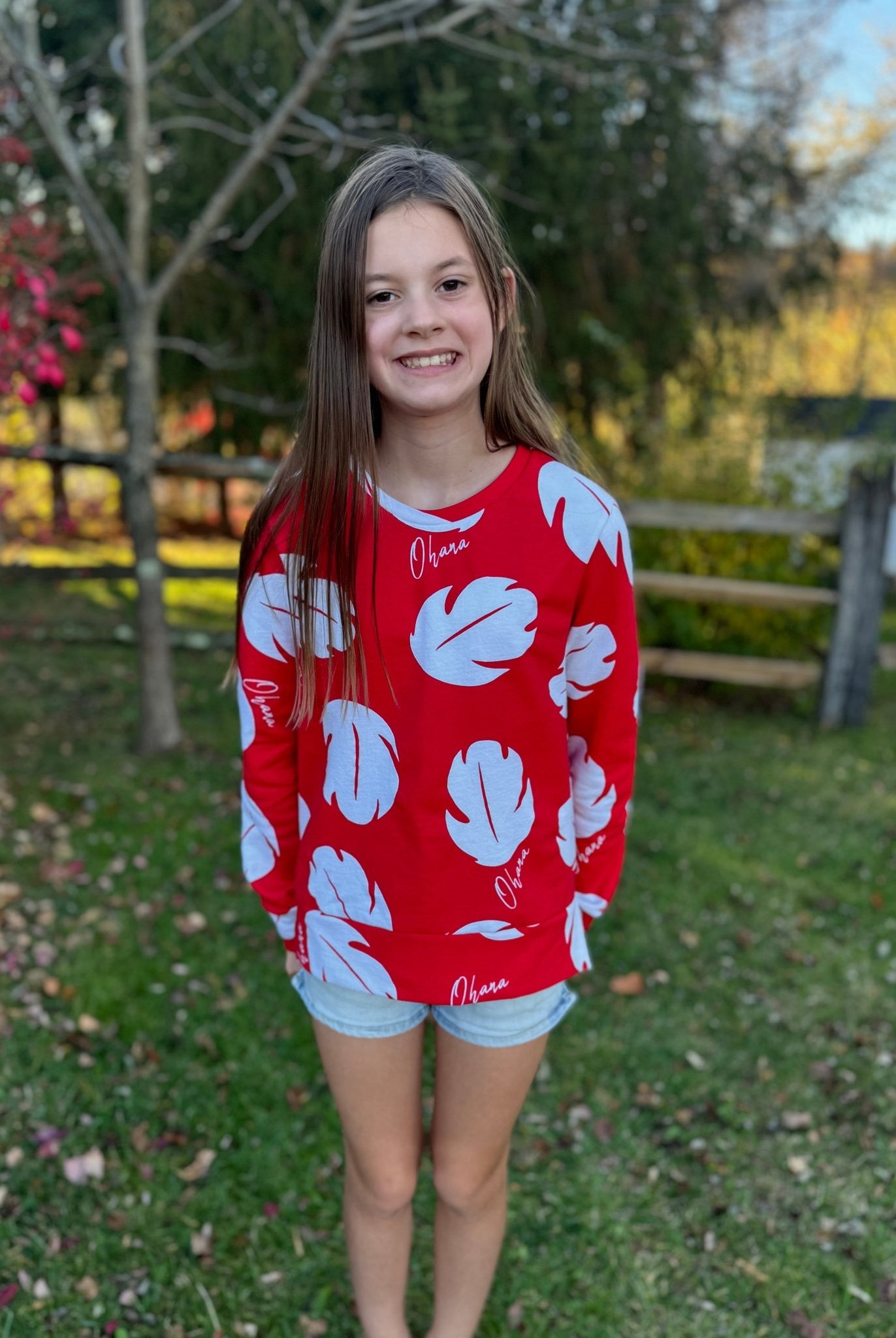 Ohana Sweatshirt Fleece Fabric - Boho Fabrics - Sweatshirt Fleece