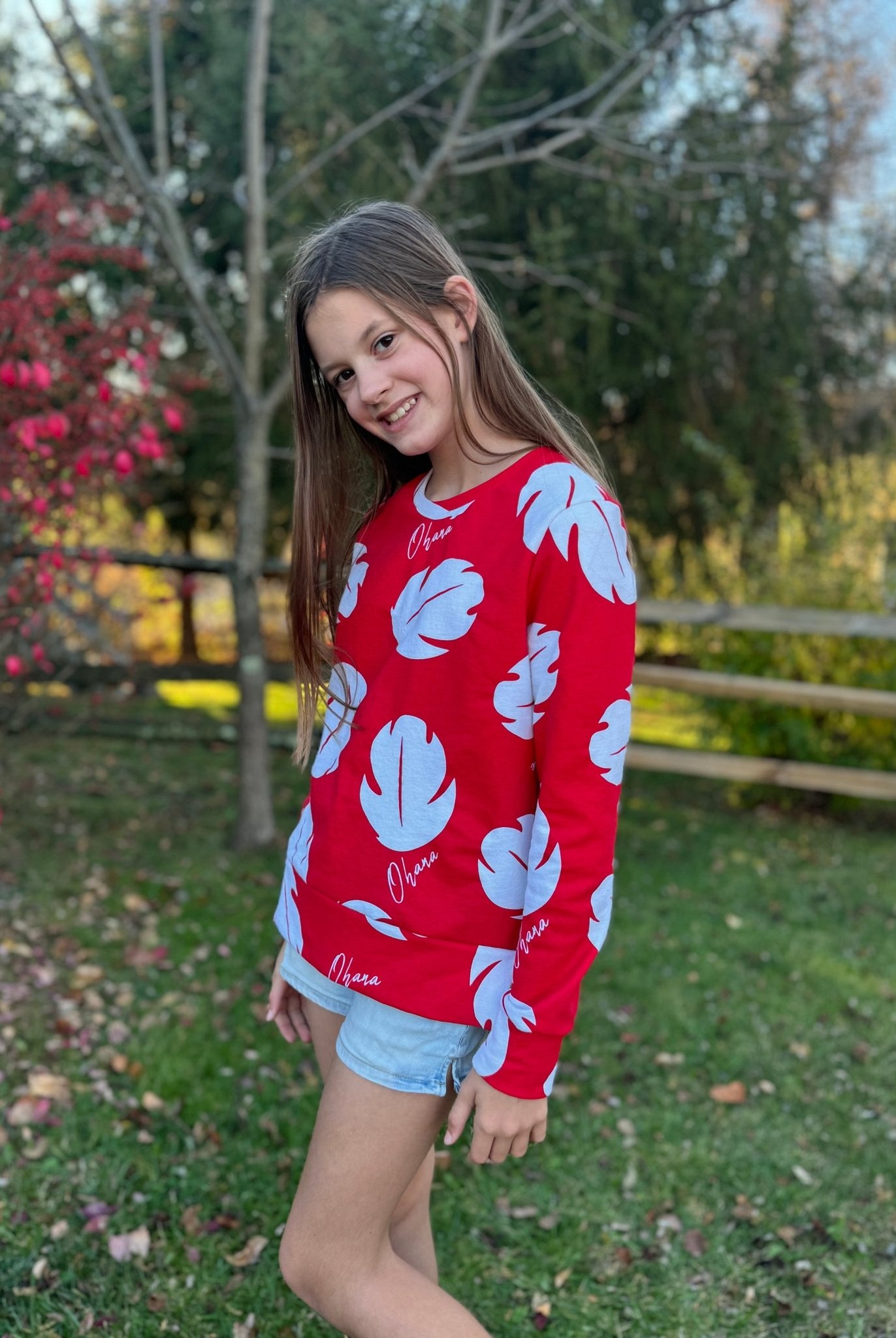 Ohana Sweatshirt Fleece Fabric - Boho Fabrics - Sweatshirt Fleece