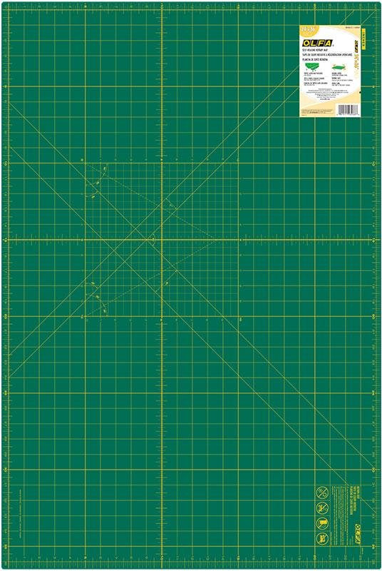 Olfa 24" x 36" Cutting Mat - Boho Fabrics - Cutting Supplies