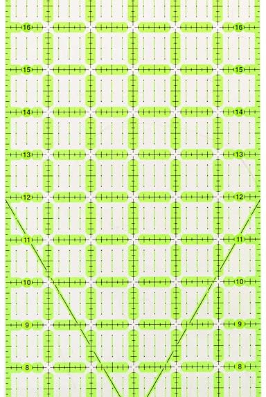 Omnigrip Neon 6x24 Ruler - Boho Fabrics - Ruler