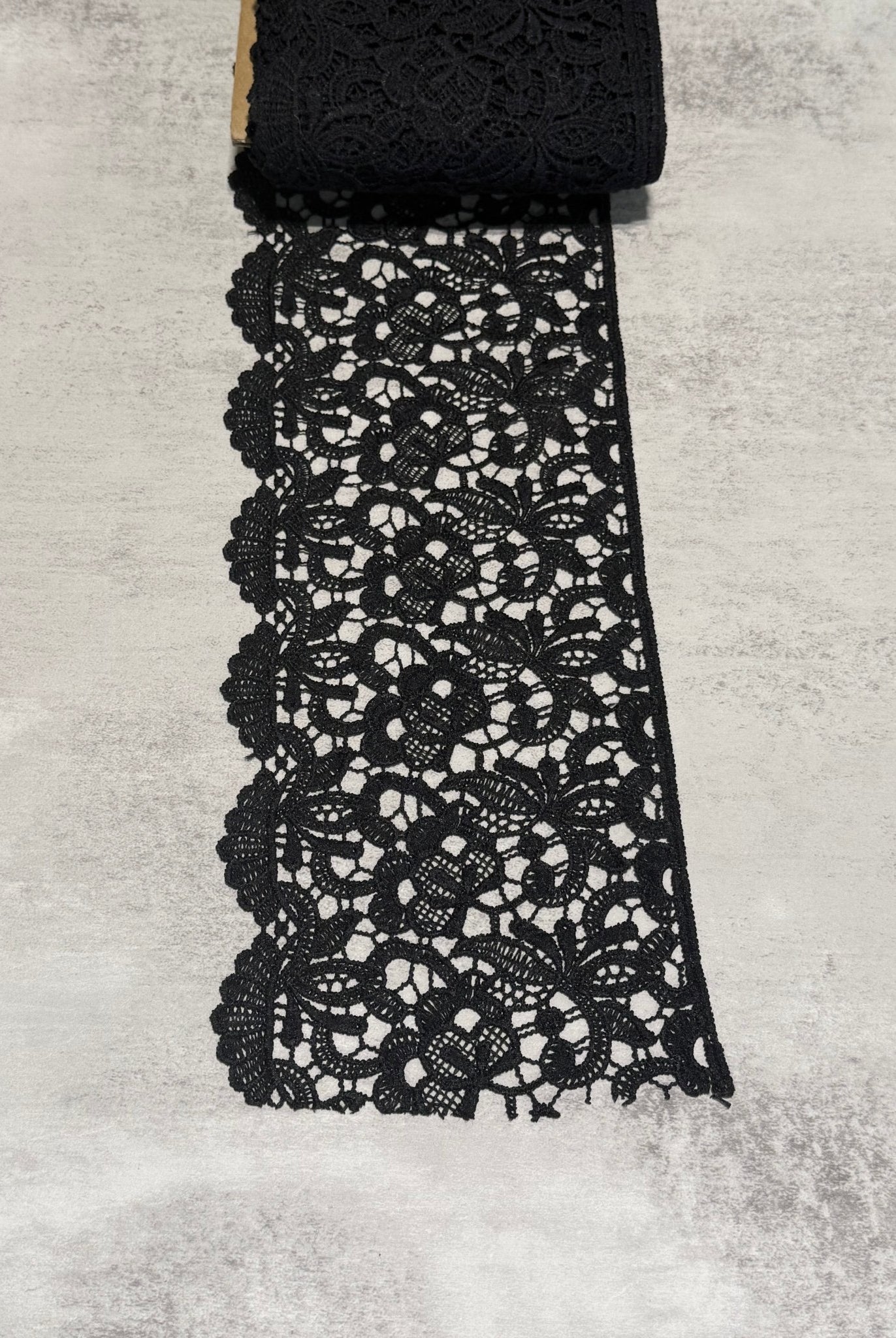 OnyxLuxe Vintage Lace Trim, 5.75” Sold by the Yard (Trim - 188) - Boho Fabrics - Trims
