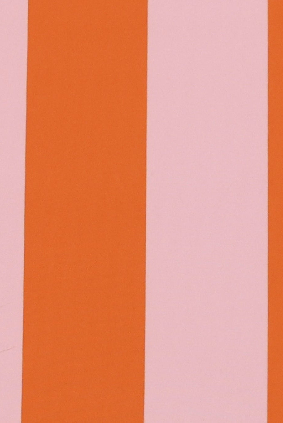 Orange & Pink, 3" Wide Striped Canvas Woven Fabric - Boho Fabrics - Canvas Fabric
