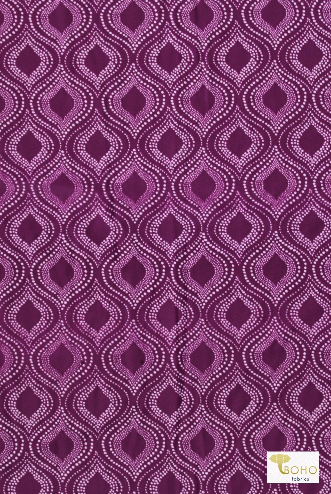 Orchid Marquise Trellis, Swim/Athletic Knit Fabric - Boho Fabrics - Swim Knit, Printed Fabric